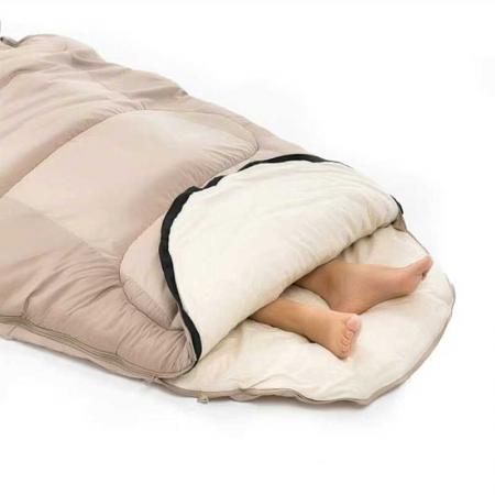 Saco de dormir adulto del algodón del clima frío que acampa al aire libre de encargo 