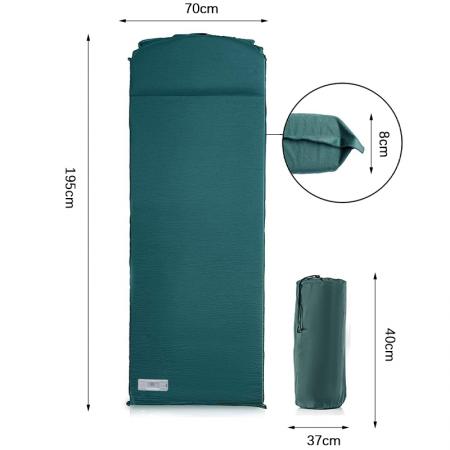 Cojín el dormir del colchón que acampa durable portátil al aire libre de TPU con la bomba eléctrica 