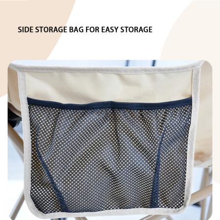 Silla de pesca portátil de campamento portátil de campamento portátil para acampar en la playa plegable de doble asiento de doble asiento con maleta con bolso de malla 