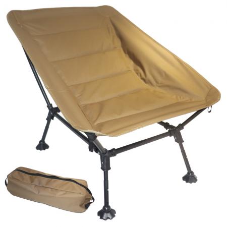 Precio de fábrica sillón plegable al aire libre silla de campamento plegable ajustable ajustable 