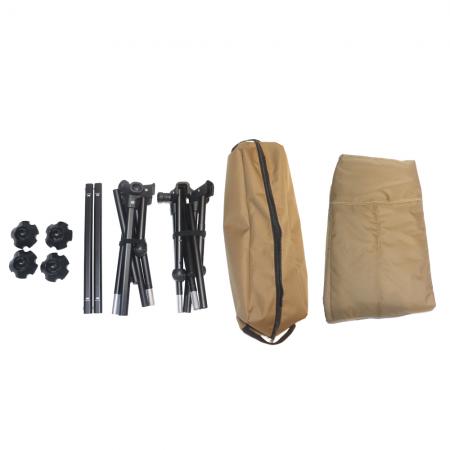 Silla de mochila para acampar al aire libre al aire libre. 