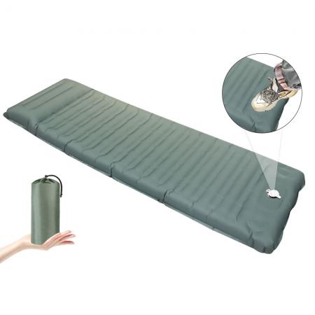 Colchoneta inflable ligera para acampar, equipo para exteriores, colchonetas para dormir para viajes 