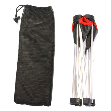 Taburete plegable de aluminio, ligero y económico, de estilo francés, para jardín, picnic y camping. 