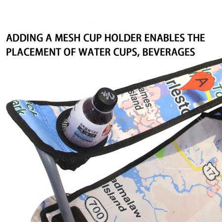 Sillón plegable personalizado para exteriores, ideal para viajes, pesca, jardín, picnic, camping, venta al por mayor. 