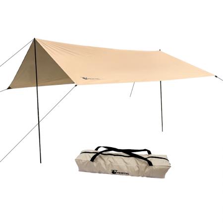 Tienda de campaña portátil, resistente e impermeable para senderismo, pesca y viajes al aire libre. Fácil de montar. Toldo parasol y refugio.