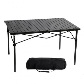 Mesa plegable cuadrada para jardín exterior