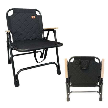 Sillas plegables para camping al aire libre, sillas de ocio, sillas plegables de acero al carbono