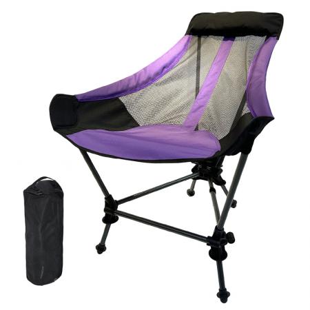 Silla de exterior ultraligera de aleación de aluminio, portátil, para pesca, playa y camping. Silla plegable fácil de usar. 
