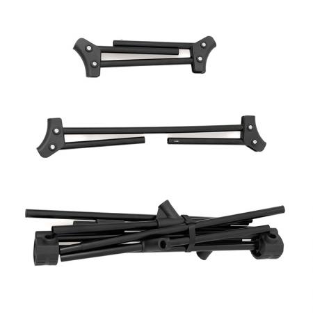 Silla de camping ligera con respaldo alto para exteriores, silla plegable portátil para exteriores con reposacabezas. 
