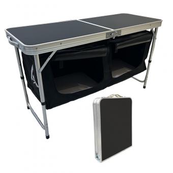 Mesa de cocina plegable portátil para camping y picnic