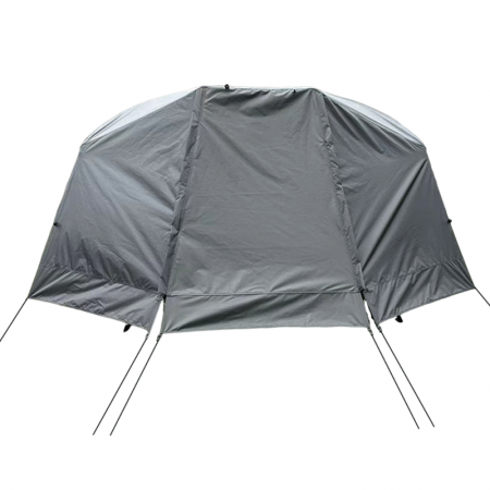 Tienda de campaña impermeable para viajes, senderismo y actividades al aire libre con toldo, una habitación, fácil de montar. 