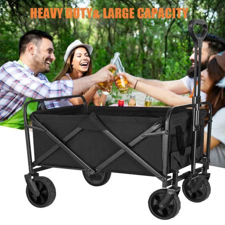 Carrito de jardín, carrito de playa, carrito plegable, carretilla de mano, carrito plegable 