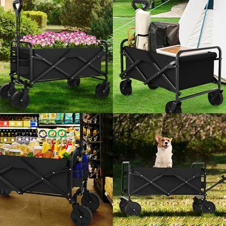 Carrito de jardín, carrito de playa, carrito plegable, carretilla de mano, carrito plegable 