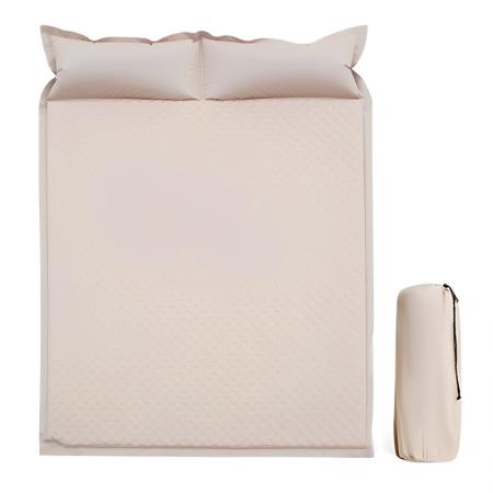 Colchón de aire plegable, autoinflable, portátil y resistente a la humedad, de doble grosor, para exteriores. 