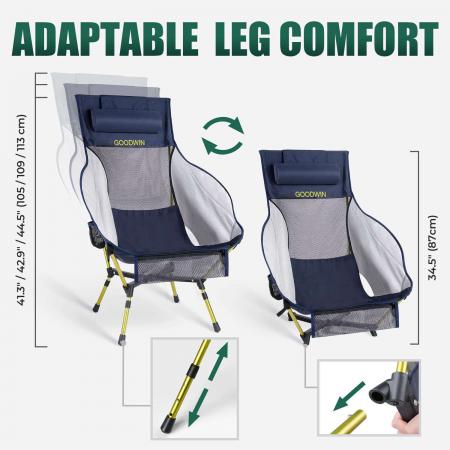 Silla de exterior tipo X con respaldo alto, aleación de aluminio 7075, color personalizable, precio de fábrica. 