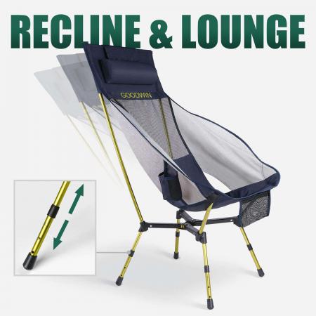 Silla de exterior tipo X con respaldo alto, aleación de aluminio 7075, color personalizable, precio de fábrica. 