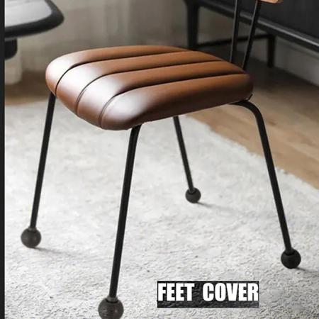Base esférica de silicona antideslizante personalizada para silla de camping. Almohadilla resistente al desgaste para los pies. 