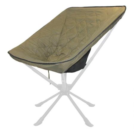 Funda moderna para silla de camping de exterior, suave, gruesa, cálida y ecológica para invierno. 