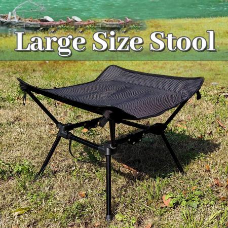 Banco plegable portátil de tela Oxford para playa al aire libre, de aleación de aluminio, fácil de guardar, taburete de camping.
