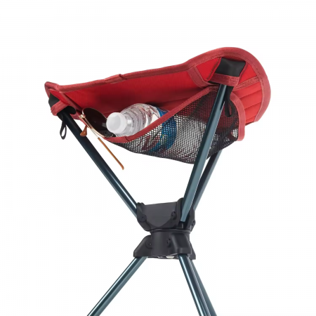 Silla/taburete de camping portátil, ligero, de aluminio y fabricado en tela Oxford 600D, con giro de 360°, compacto y ligero, ideal para exteriores. 