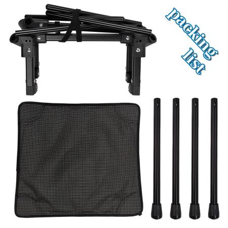 Banco plegable portátil de tela Oxford para playa al aire libre, de aleación de aluminio, fácil de guardar, taburete de camping.
