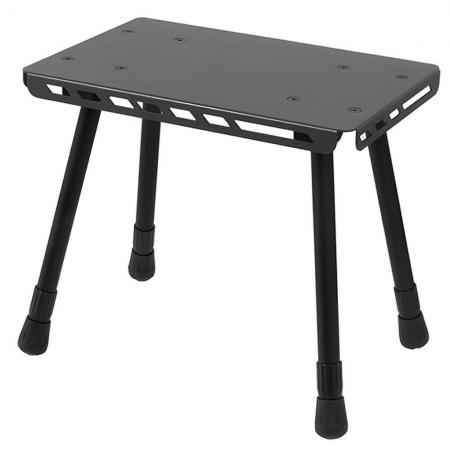 Taburete plegable ultraligero de aluminio para pesca y exteriores. Mini taburete plegable para camping. 