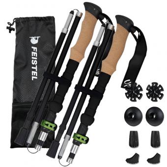 Bastones de trekking plegables telescópicos a precio de fábrica