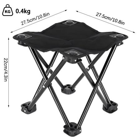 Taburete plegable personalizado para exteriores tipo bolso portátil silla plegable para camping Small Mazars 