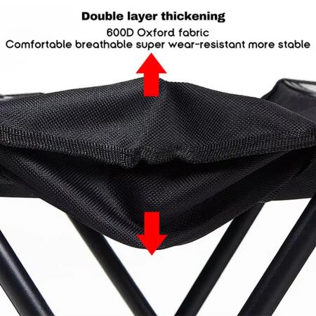 Taburete plegable personalizado para exteriores tipo bolso portátil silla plegable para camping Small Mazars 