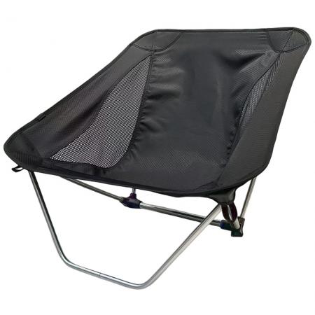 Silla plegable de aluminio ultraligera personalizada al por mayor para camping y pesca, silla moderna de mobiliario de exterior