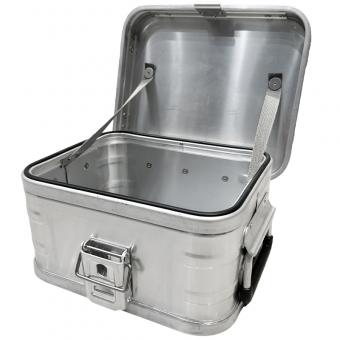 Caja de almacenamiento de aluminio resistente para camping, impermeable y protectora
