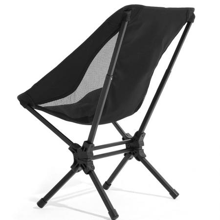 Silla de camping plegable compacta de configuración fácil, ligera y portátil, de aluminio y tela Oxford 