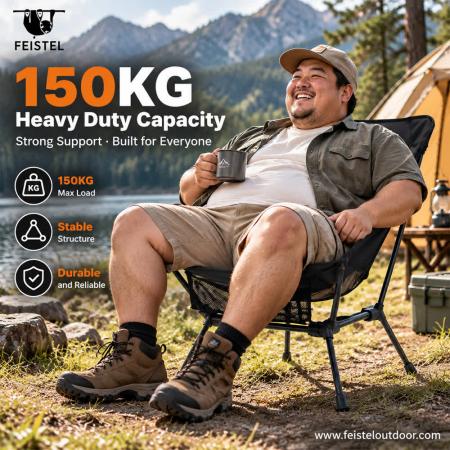 Silla que hace excursionismo plegable portátil resistente ligera para al aire libre 