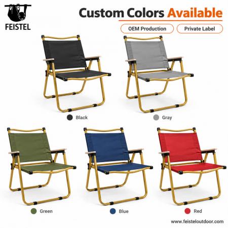 Silla de camping y playa portátil – Silla plegable de acero al carbono y Oxford, capacidad de 150kg 