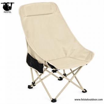 Silla de camping portátil sin reposabrazos