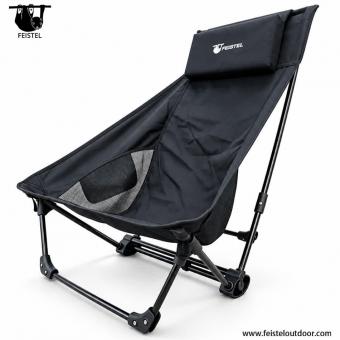 Silla de camping mecedora reclinable XL
