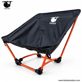 Silla de camping plegable sin patas