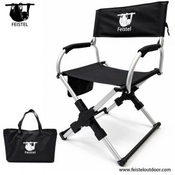 Silla de camping plegable de director