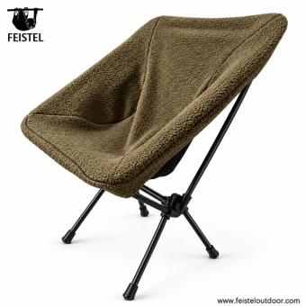 Funda de forro polar para silla de camping