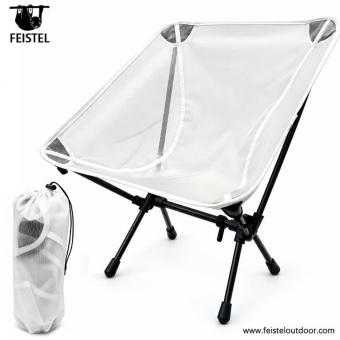 Silla de camping de malla ultraligera