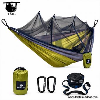 Hamaca de Camping con Mosquitera, Cuerda y Mosquetones